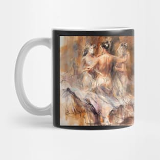 Three graceful girls Mug